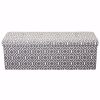 Otto & Ben 45" Storage Folding Toy Box Chest with Smart Lift Top