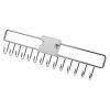 Starax 18 in 14 Hook Chrome Color Pull-Out Sliding Mount Belt