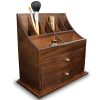 Ikee Design Premium Wooden Cosmetic Storage Office