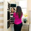 Best Choice Products Full Length Hanging Mirror Jewelry Armoire Cabinet