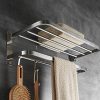 BESy Premium SUS Stainless Steel Towel Racks for Bathroom