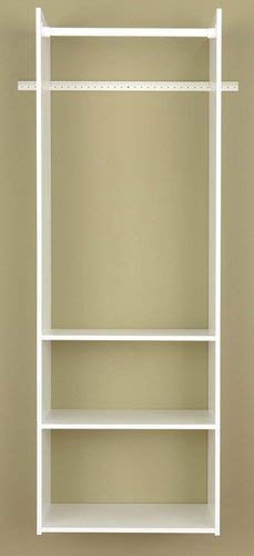 Easy Track Hanging Tower Kit Closet Storage, 72 inch