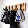Vintage Rustic Coat Rack -Authentic Pine Wood Hanger Rack For Towels