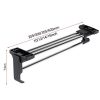 Retractable Clothes Rack - Enhance Wardrobe Organization with Adjustable Hanger Rail - Stainless Steel and ABS Plastic - 10/12/14/16 inch Options