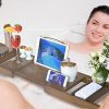 Royal Craft Wood Luxury Bamboo Bathtub Caddy Tray