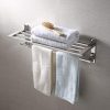KES 22-Inch Hotel Towel Rack Bathroom Shelf Shower Towel Bar