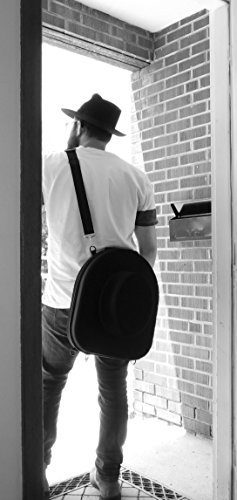 Hat Box Travel Fedora Case Universal Size Hat Carrier for Most Hats