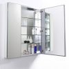 Fresca 30" Wide x 36" Tall Bathroom Medicine Cabinet