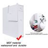 UStyle Bathroom Storage Floor Cabinet Wood Slim Bathroom Cabinet