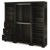Bedford Black 5 Piece Closet/Storage System Organizer