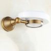 LANA soap dish Holder Wall Mounted Antique Brushed Copper Soap Saver Tray
