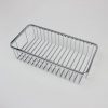 qinisi Brass Bathroom Shower Caddies Rustproof Rectangular Bath Storage