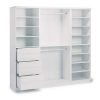 Linear White 3 Piece Storage System by Home Styles