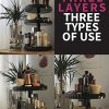 Modern Chic Makeup Organizer | 360 Rotation | Black | Adjustable Height