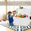 Costzon Toy Storage Chest Organizer, Wooden Toy Box