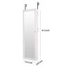 Bonnlo 2 in 1 Jewelry Armoire Wall Mounted/Door Hanging Cabinet