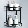 Alise Stainless Steel Bathroom Shower Caddy 2-Tier Corner Basket Storage