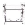 JURMERRY Towel Rack Bathroom Stand Rack 3-Tier for Indoor and Outdoor