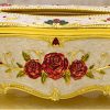 Lyqqqq Tissue Box European Tissue Box Zinc Alloy Retro Bookbox