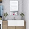 Tangkula Medicine Cabinet, Wall Mounted Bathroom Cabinet