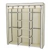 SONGMICS Portable Clothes Closet Non-woven Fabric Wardrobe