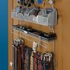 Men's Over the Door/Wall Belt Tie Valet Organizer