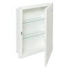 American Pride -Recessed White Raised Panel Door
