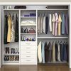 ClosetMaid SpaceCreations 64" - 99" Wood Closet Organizer Kit