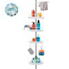 Vailge Adjustable Constant Tension Corner Shower Caddy