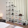 SONGMICS Cube Storage, Plastic Cube Organizer Units