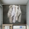 DULEES Rust Proof Closet Rod, Adjustable Curtain Rod
