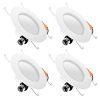 Hyperikon 6 Inch LED Recessed Lighting, 75 Watt (14W)