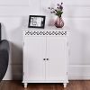 WATERJOY Storage Cabinet, Wooden Bathroom Cabinet
