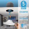Parmida (12 Pack) 5/6 inch Dimmable LED Recessed Retrofit Downlight
