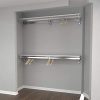 Premium 52" Shelf & Hang Rod Kit – Stylish, Strong & Simple Storage