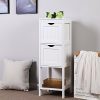VASAGLE Floor Cabinet Multifunctional Bathroom Storage Organizer