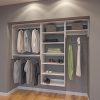 Modular Closets 7.5 FT Plywood Closet Organizer System