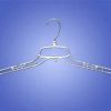 Only Hangers 17 Inch Plastic Clear Unbreakable Top Swivel Hook