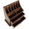 ✨ Organize in Style – Premium Wooden Desk Organizer with Drawers & Compartments! 🏡