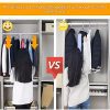Gimify Pull Down Closet Rod, Wardrobe Lift Organizer Storage Systerm