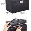 Kendal Large Leather Jewelry Box/Case/Storage/Organizer