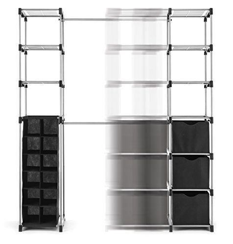 Whitmor Deluxe Double Rod Adjustable Closet
