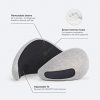 OSTRICHPILLOW GO Travel Pillow for Airplane Neck Support