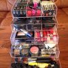 Cq acrylic Large 5 Drawers and 11 Grids Acrylic Makeup Organizer