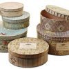 WHW Whole House Worlds Belle Fleur Stackable French Box Collection of 6