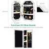 TomCare Jewelry Cabinet Jewelry Armoire Wall Mounted Jewelry Organizer