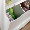 Sauder Pogo Bookcase/footboard, L: 41.10" x W: 14.49" x H: 32.84"