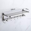 Stainless Steel Towel Racks for Bathroom with Double Towel Bars