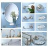 Gatco Marina Glass Shelf, Satin Nickel