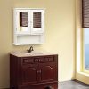 HOMFA Bathroom Wall Cabinet Multipurpose Kitchen Medicine Storage
